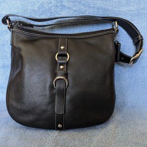 Coach Chelsea shoulder bag, black leather